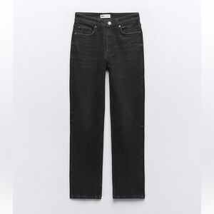 Zara TRF high waisted stovepipe jeans